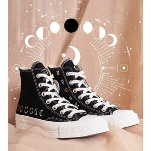 Converse Chuck Taylor High Top Crystal Energy & Zodiac - Size 8.5